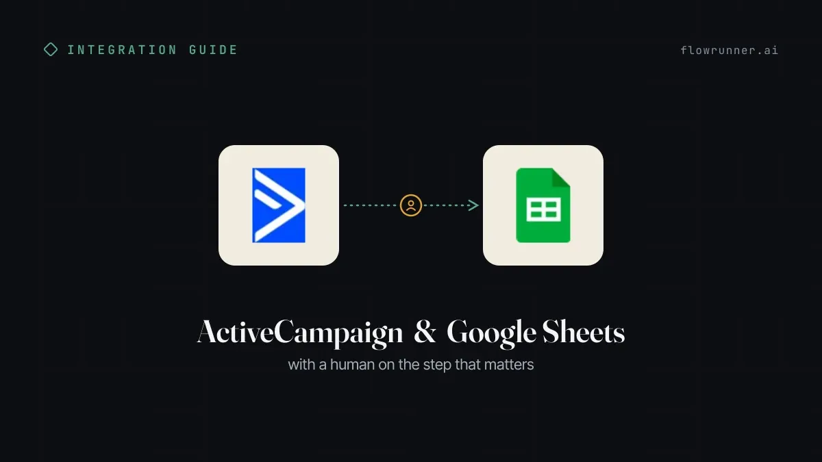 ActiveCampaign + Google Sheets: Rows Become Synced Leads