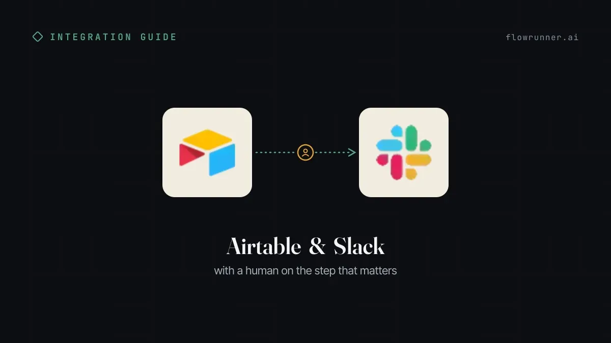 How to Connect Airtable with Slack (With or Without an AI Agent)