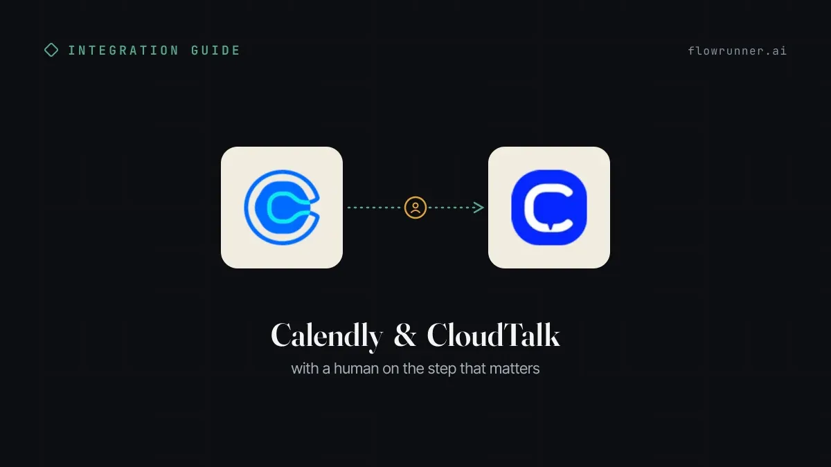 How to Connect Calendly with CloudTalk (With or Without an AI Agent)