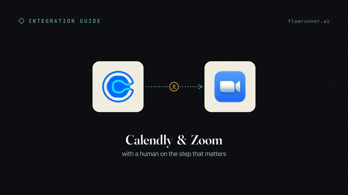 How to Connect Calendly with Zoom (With or Without an AI Agent)