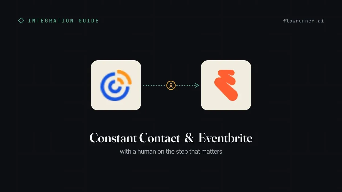Constant Contact Eventbrite Integration: Attendees to Subscribers