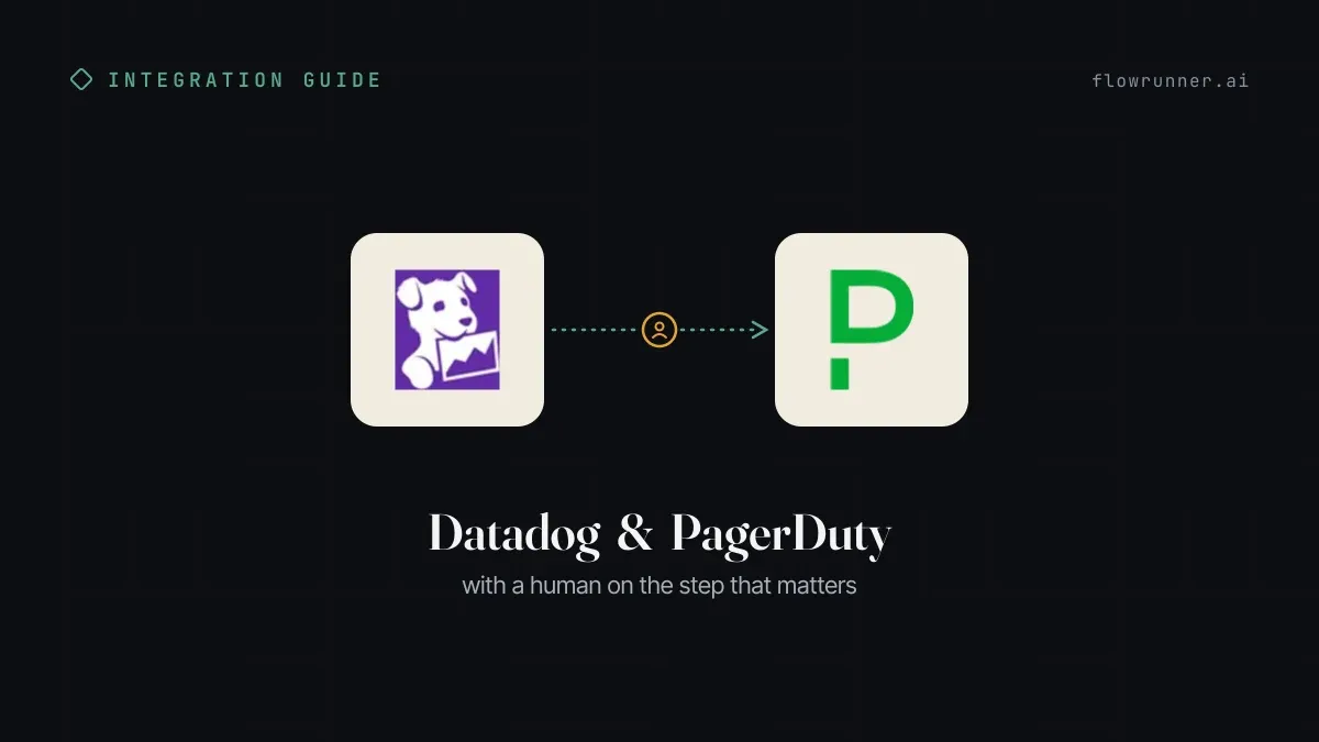Datadog + PagerDuty: Every Alert Pages With Evidence Attached