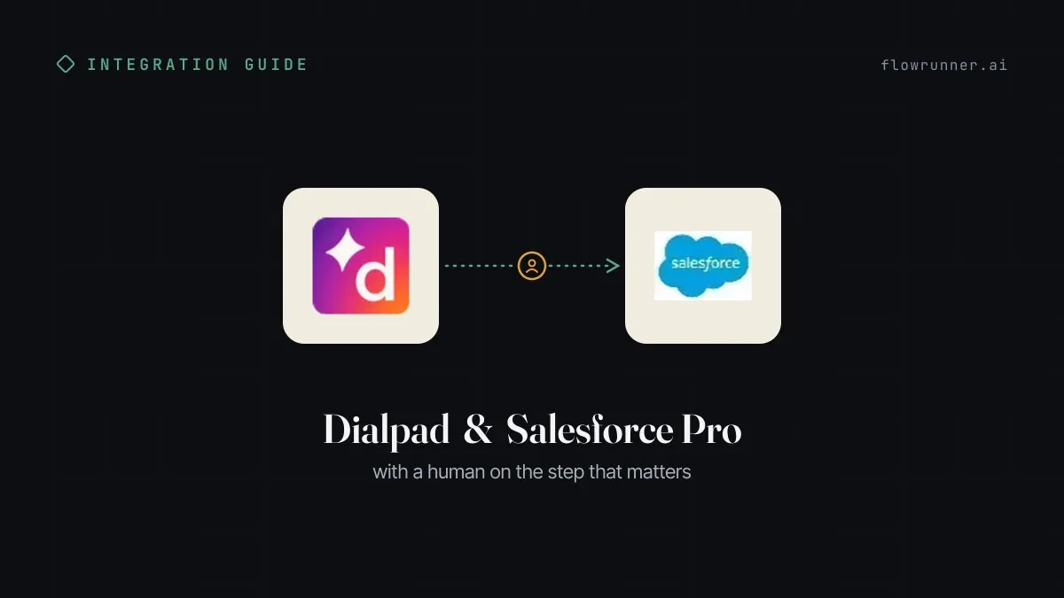 Sync Dialpad Call Transcripts to Salesforce Pro Leads