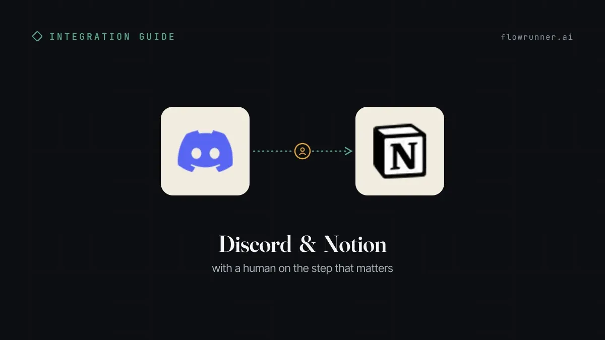 How to Connect Discord with Notion (With or Without an AI Agent)
