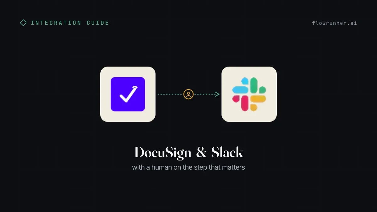 DocuSign Slack Integration: Declined Contracts Ping the Right Human