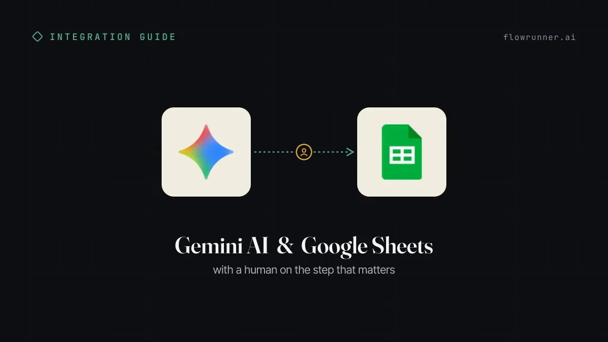 Gemini AI Google Sheets Integration: Extraction, Not Retyping