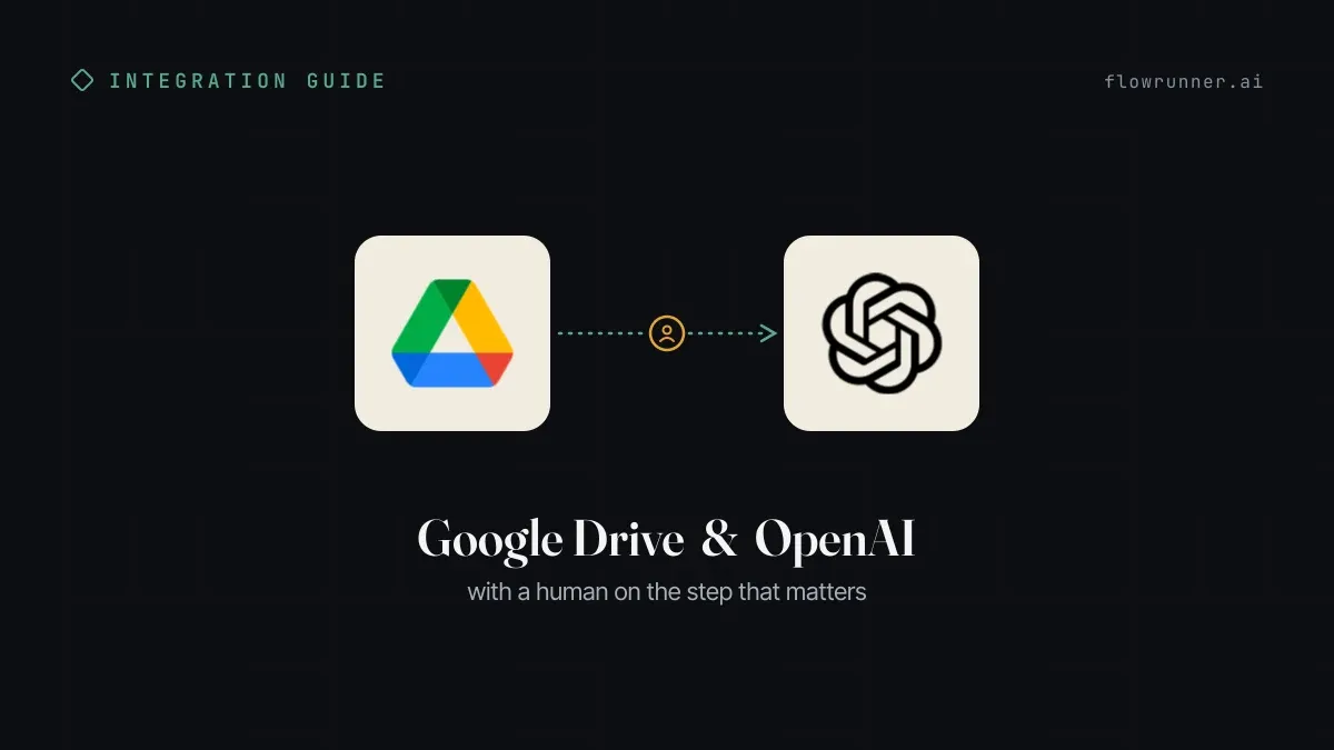 How to Connect Google Drive with OpenAI (With or Without an AI Agent)