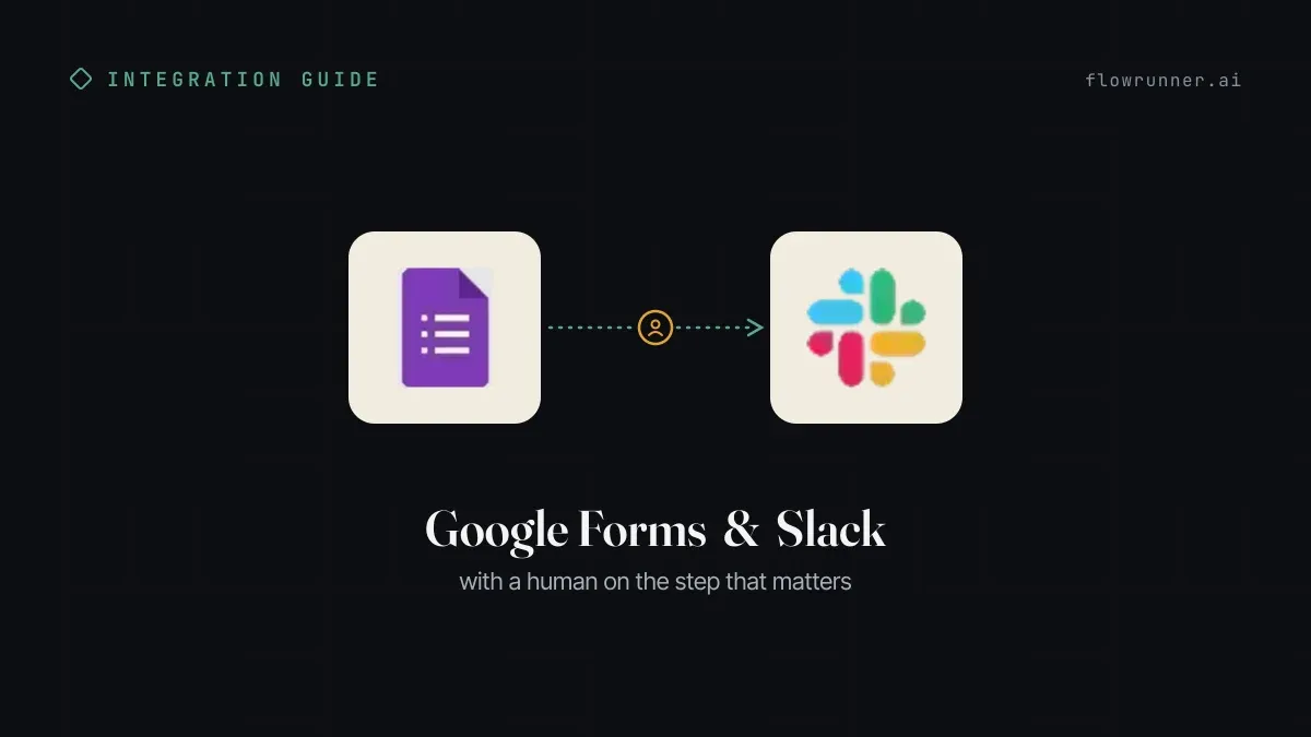 How to Connect Google Forms with Slack (With or Without an AI Agent)