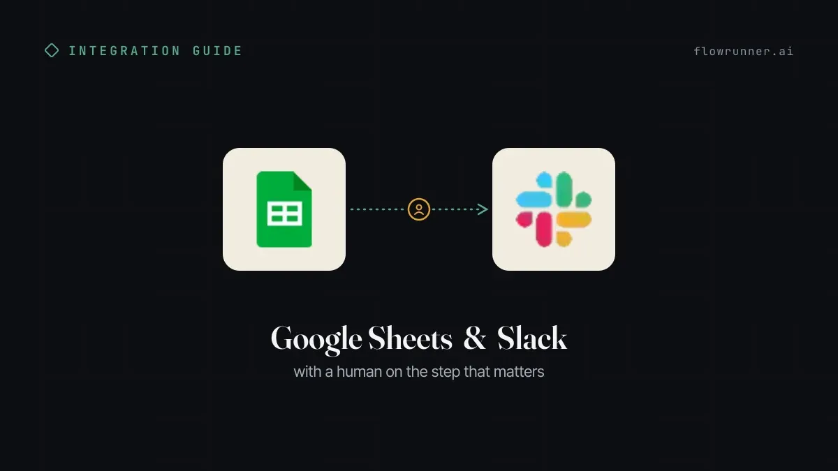 How to Connect Google Sheets with Slack (With or Without an AI Agent)