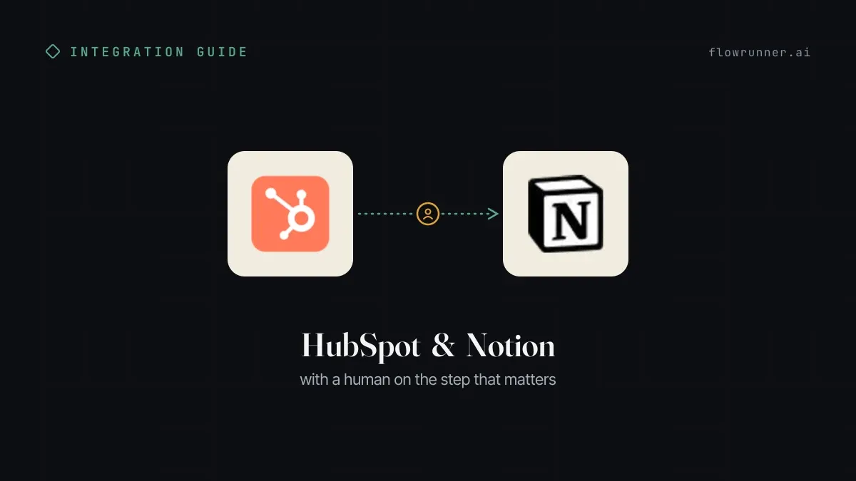 Connect HubSpot to Notion: Deals Documented Automatically
