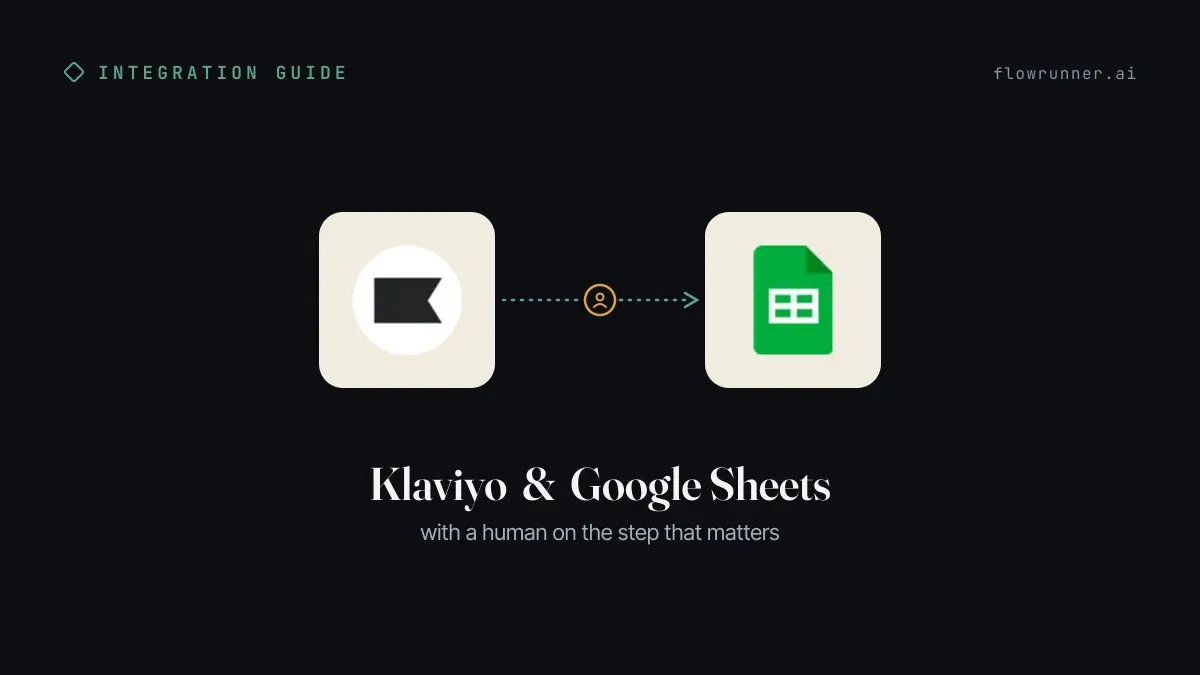Sync Google Sheets Contacts to Klaviyo Profiles Automatically