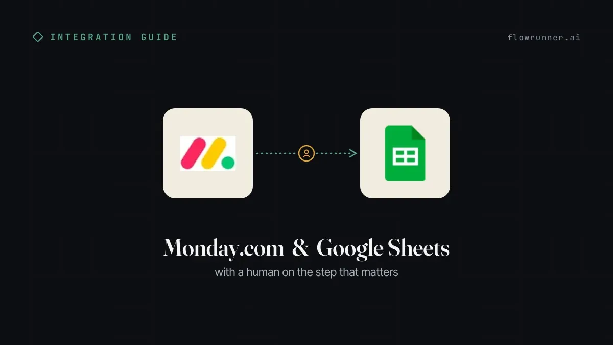 Can an AI Agent Keep Monday.com and Google Sheets in Sync?