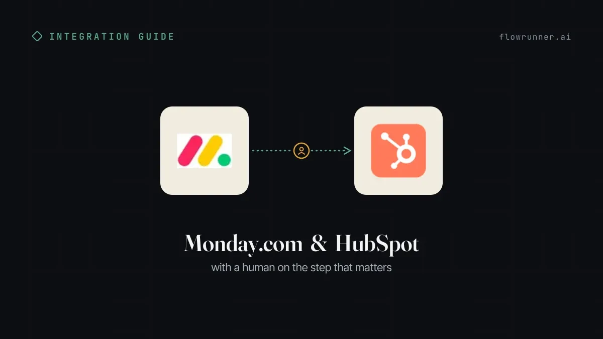 Connect Monday.com to HubSpot: Board Items Become CRM Deals