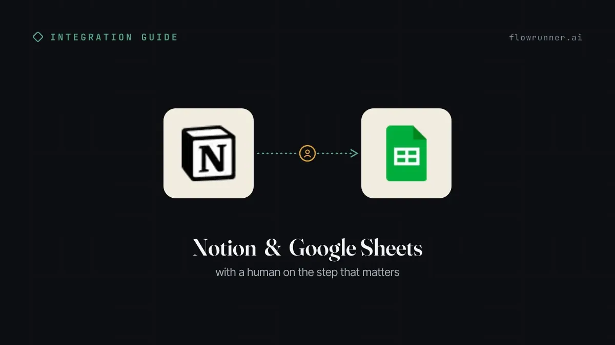 Connect Notion to Google Sheets: Every Row Becomes a Page