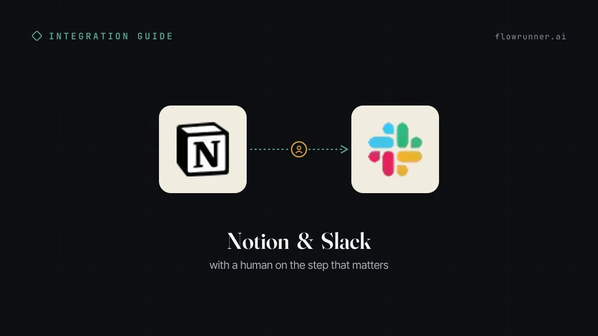 How to Connect Notion with Slack (With or Without an AI Agent)