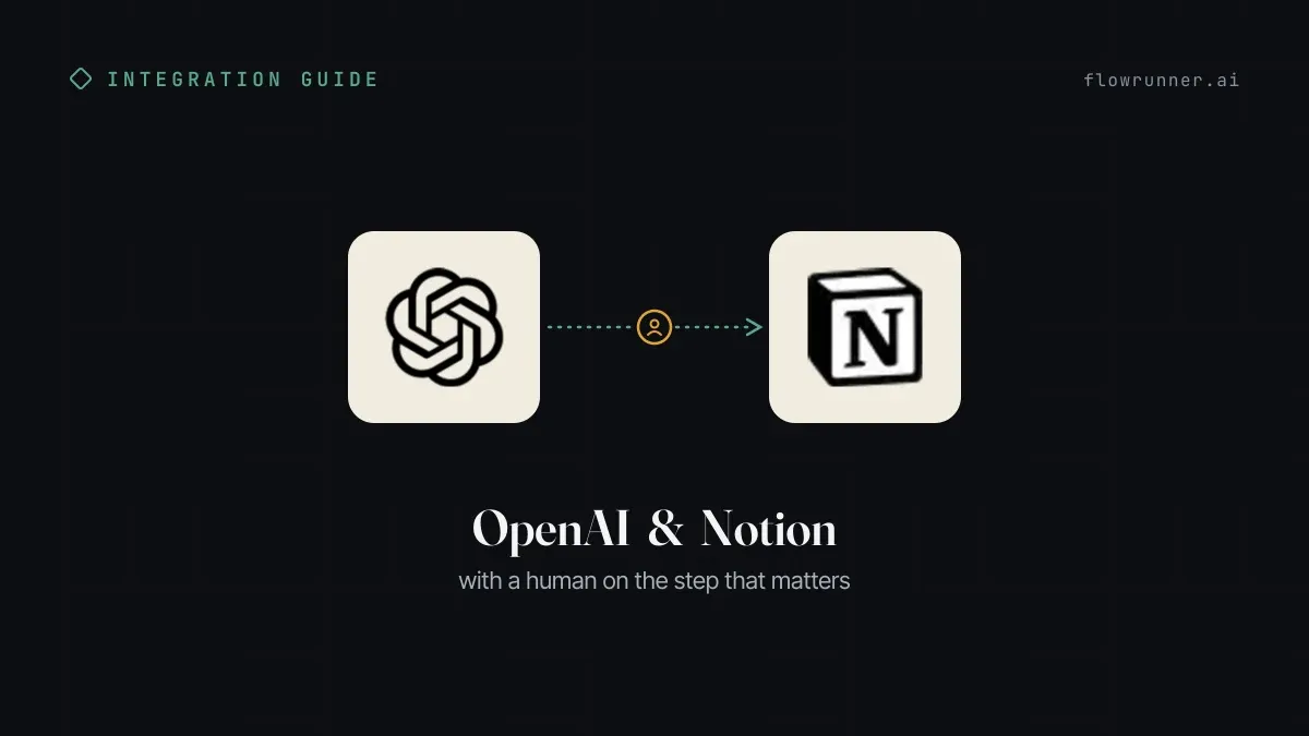 OpenAI Notion Integration: Every Call Becomes a Reviewed Page