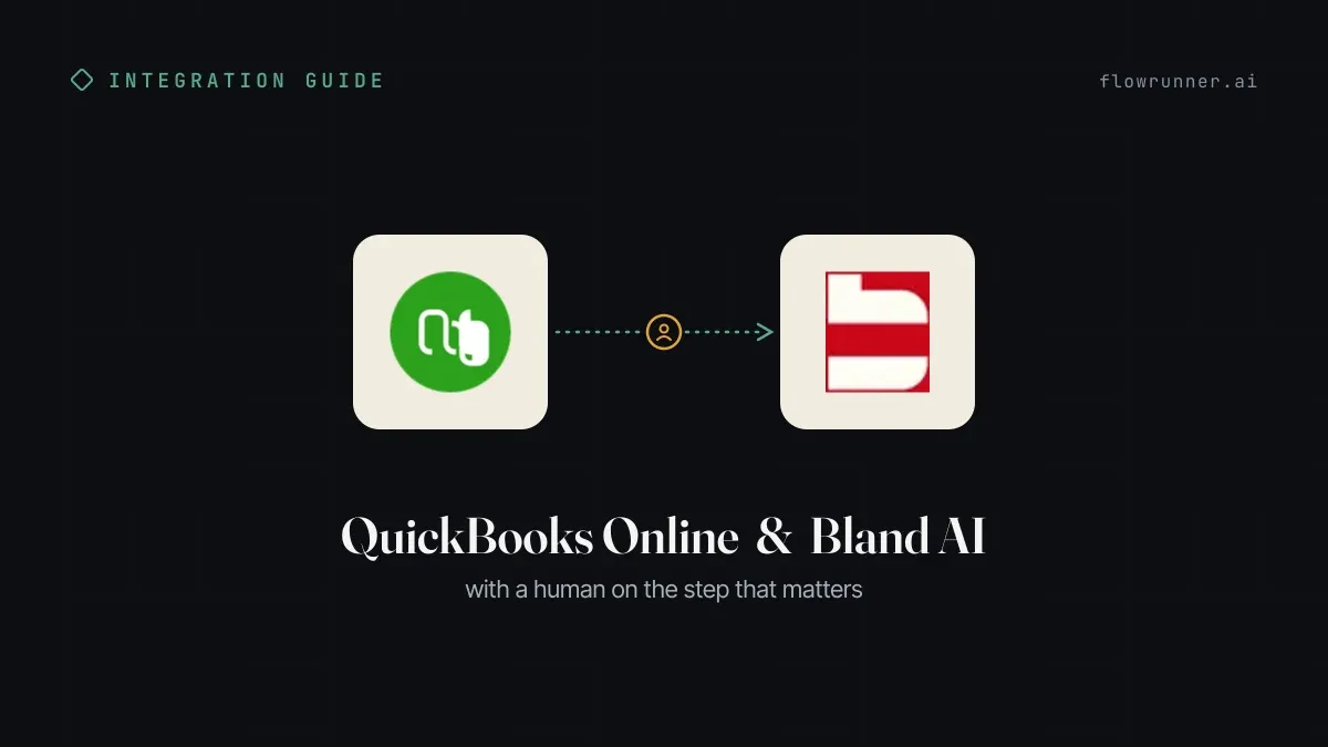 How to Connect QuickBooks Online with Bland AI (With or Without an AI Agent)