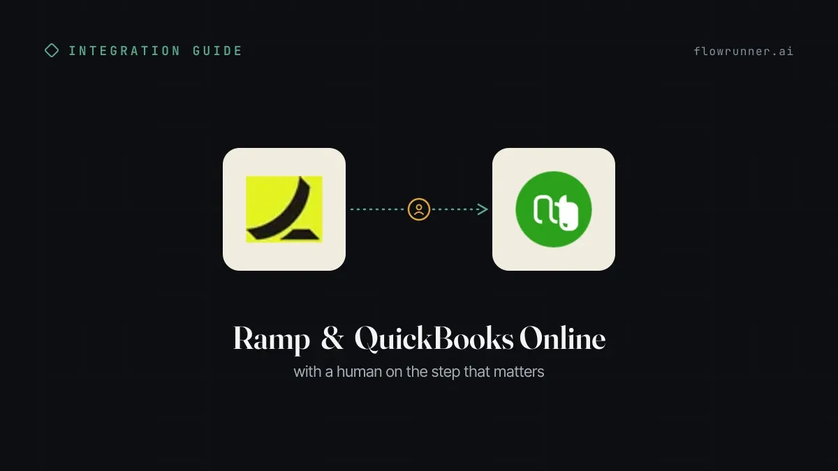 Ramp + QuickBooks Online: Vendor Bills Synced, Duplicates Caught