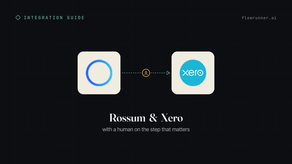 Connect Rossum to Xero: Invoices Become PO-Matched Bills