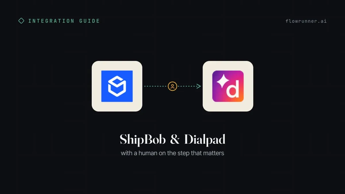 How to Connect ShipBob with Dialpad (With or Without an AI Agent)