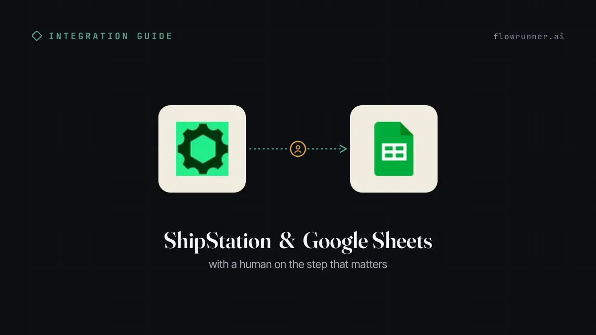 ShipStation + Google Sheets: Every Shipment Logged Automatically