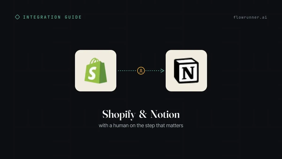 Can an AI Agent Log Shopify Order Decisions in Notion?