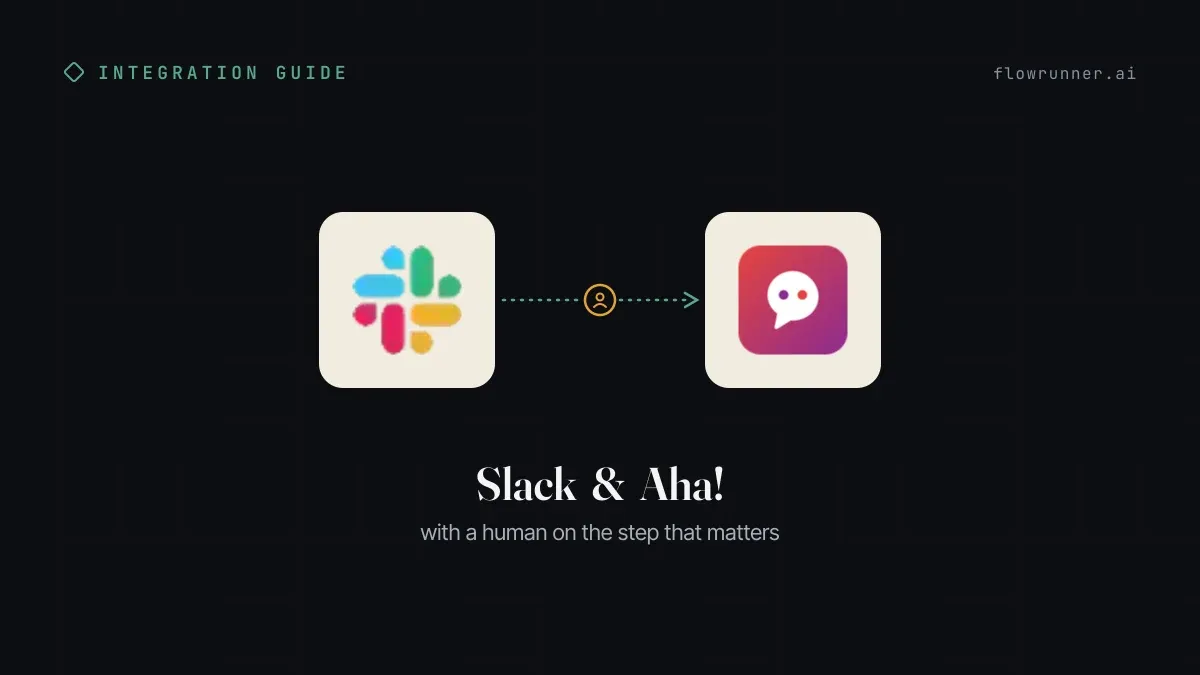 How to Connect Slack with Aha! (With or Without an AI Agent)