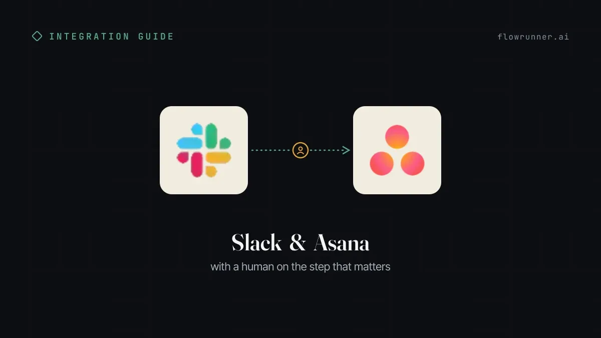 How to Connect Slack with Asana (With or Without an AI Agent)