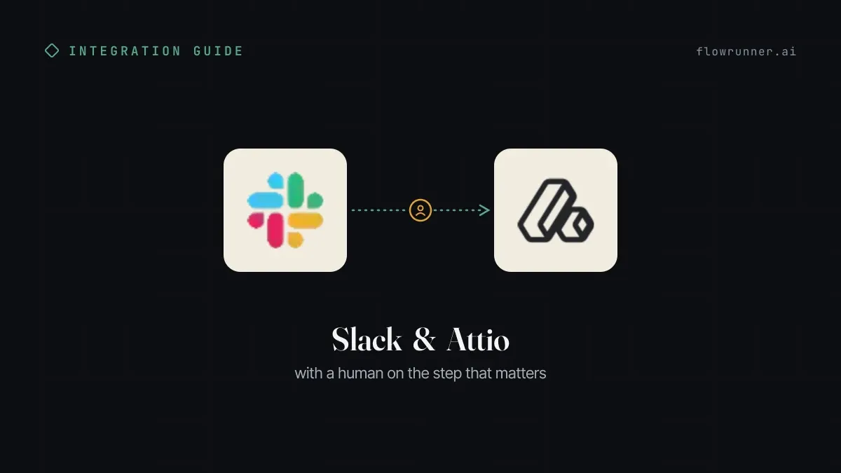 How to Connect Slack with Attio (With or Without an AI Agent)