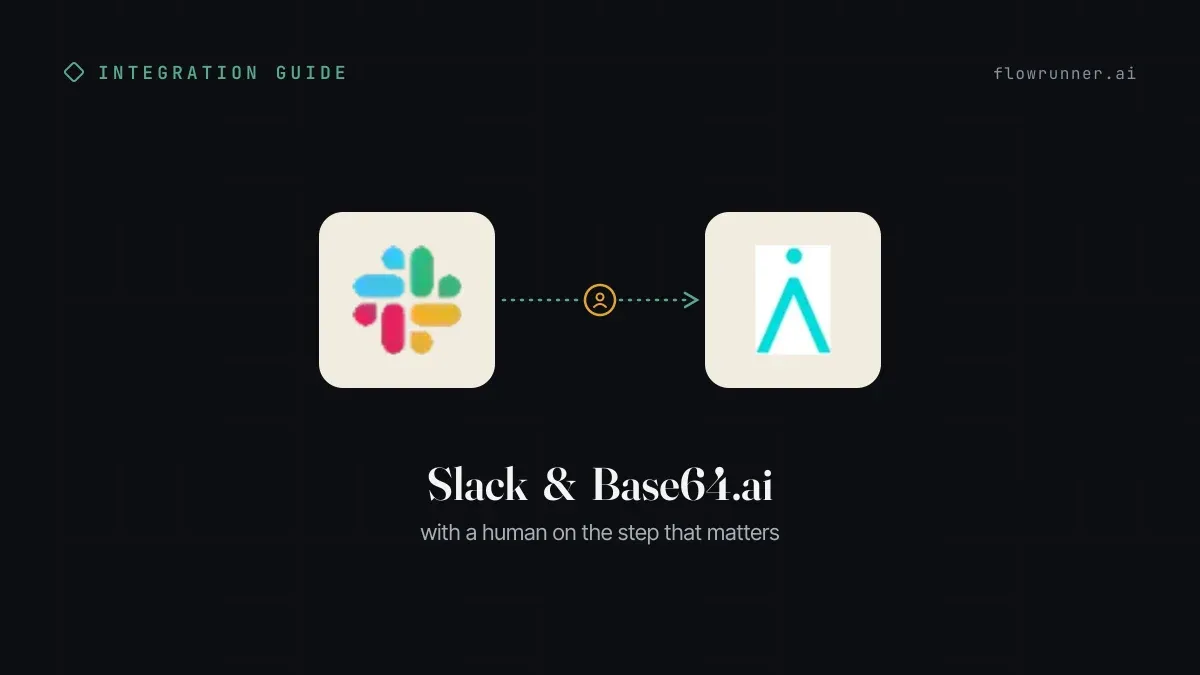 How to Connect Slack with Base64.ai (With or Without an AI Agent)