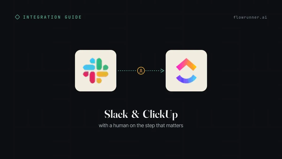 How to Connect Slack with ClickUp (With or Without an AI Agent)