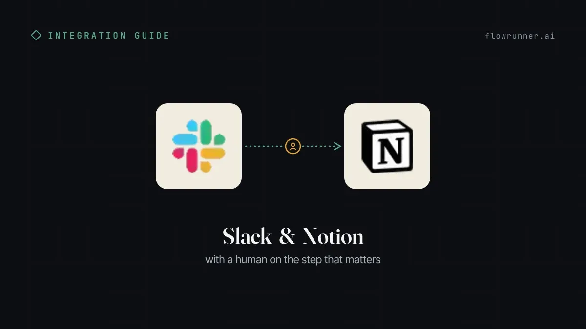 How to Connect Slack with Notion (With or Without an AI Agent)