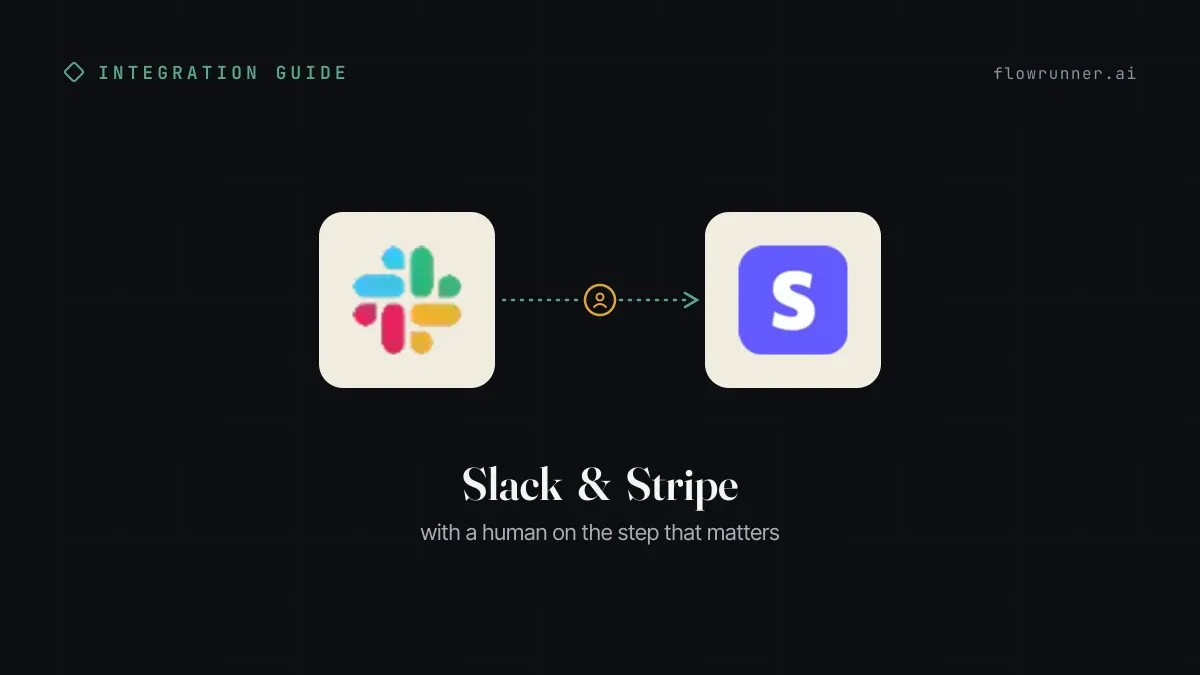 How to Connect Slack with Stripe Using FlowRunner