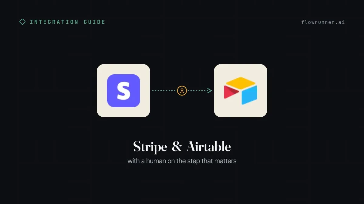 How to Connect Stripe with Airtable (With or Without an AI Agent)