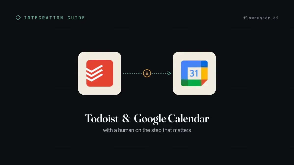 Sync Todoist Task Deadlines to Google Calendar Automatically