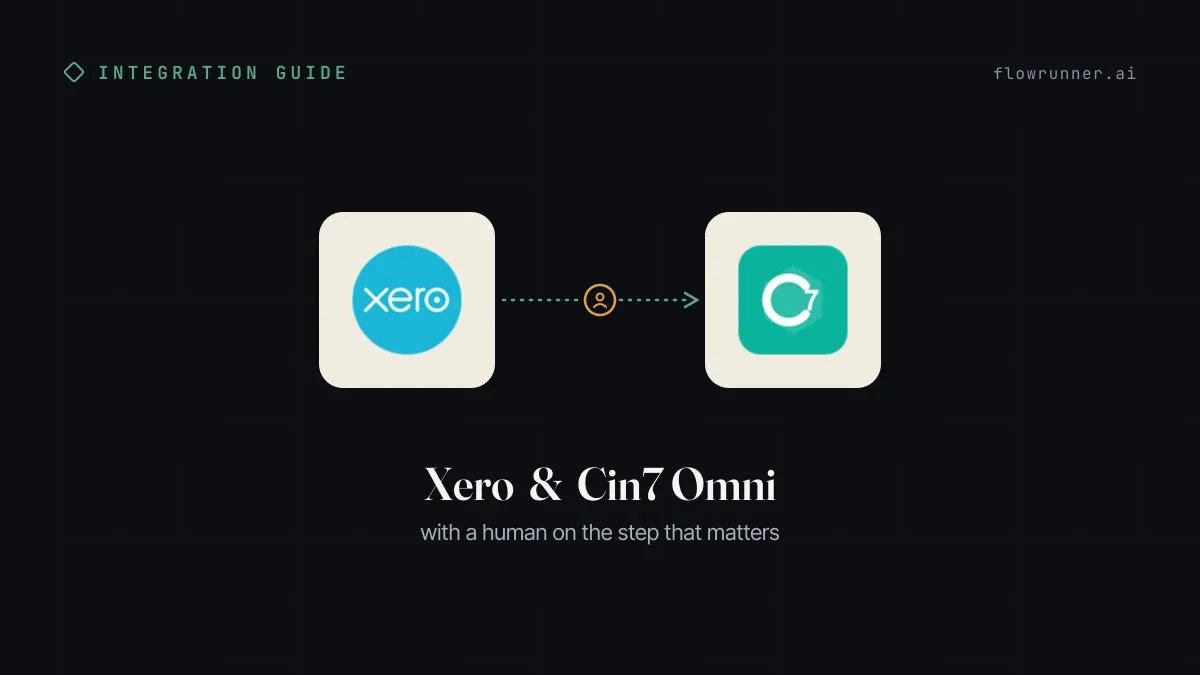How to Connect Xero with Cin7 Omni (With or Without an AI Agent)