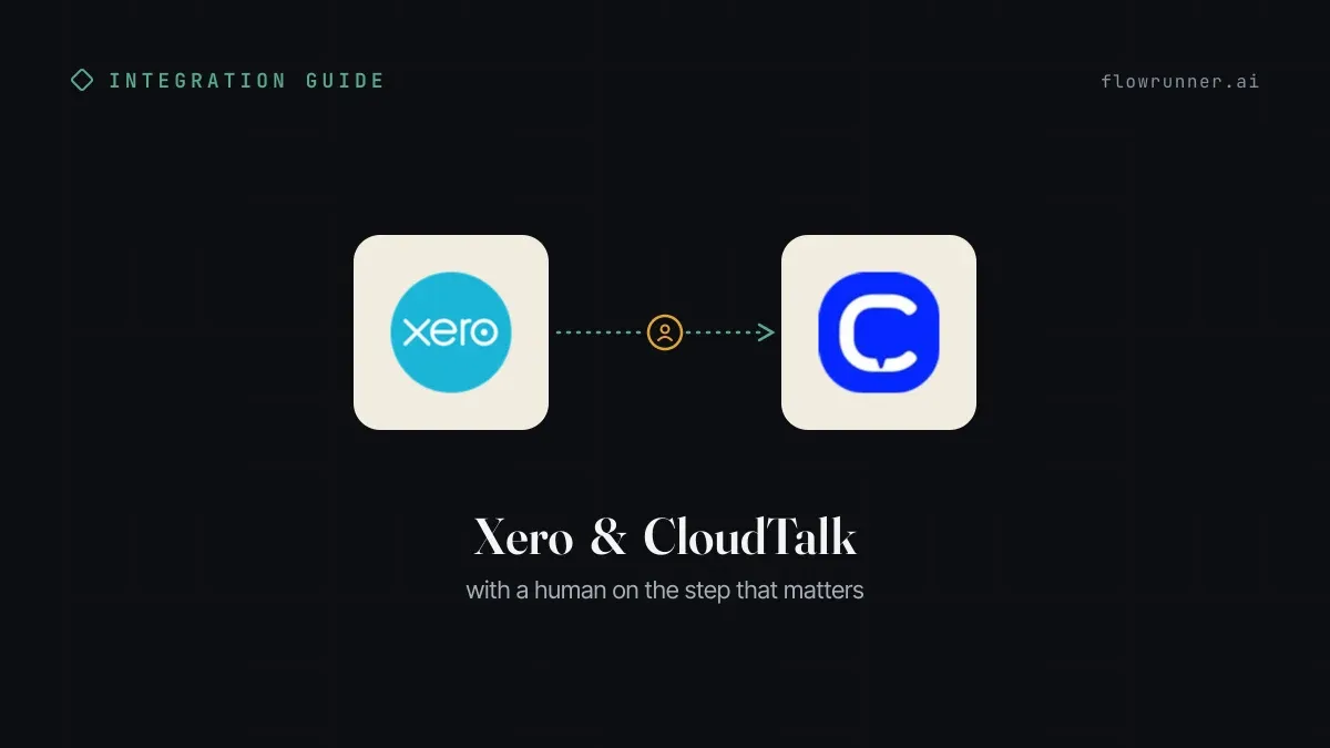 How to Connect Xero with CloudTalk (With or Without an AI Agent)