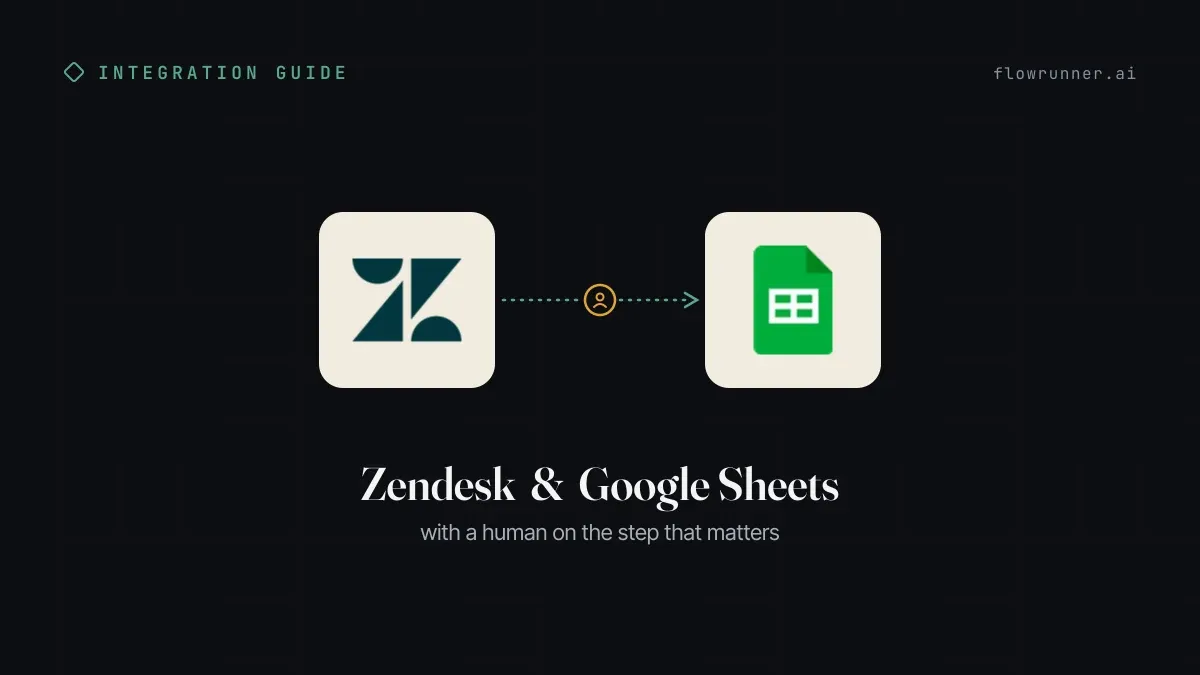 Can an AI Agent Route Zendesk Tickets Into Google Sheets?